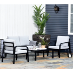 Aluminium Garden Furniture Set Sofa Dining Chair Coffee Table Outdoor Patio Deck