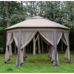 Pop Up Gazebo Large Patio Tent Instant Waterproof Marquee Hot Tub Pergola Shade