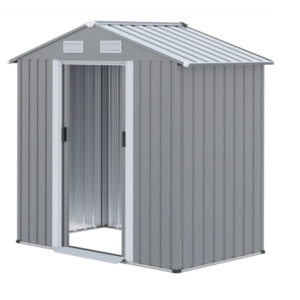Garden Metal Shed Bike Tool Storage Cupboard Outdoor Large Patio Summer House - Image 6