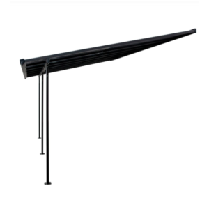 Wall Mounted Pergola Outdoor Aluminium Gazebo Lean To Patio Post Structure Roof - Image 9