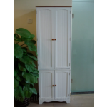 Tall Kitchen Pantry Large Storage Cupboard Cabinet Larder Shelves Dresser Unit