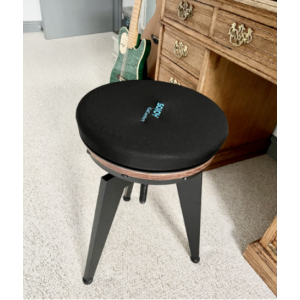 Industrial Bar Stool Vintage Retro Swivel Chair Rustic Metal Dining Breakfast - Image 2