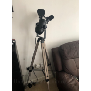 Industrial Floor Lamp Vintage Retro Tripod Spotlight Searchlight Camera Lighting - Image 5