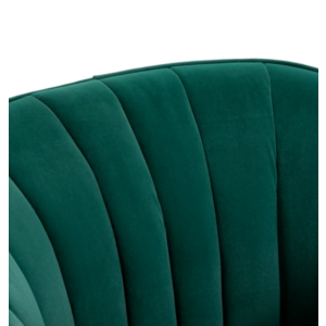 Modern Fabric Armchair Luxury Lounge Chair Occasional Accent Seat Teal Bedroom - Image 7