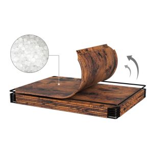 Narrow Shoe Cabinet Tall Rustic Storage Shelf Rack Industrial Slim Organiser - Image 7