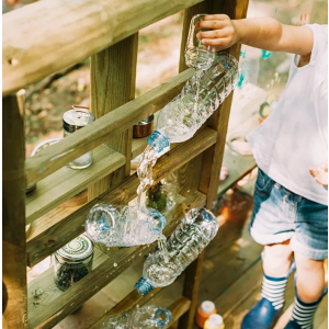 Kids Outdoor Playground Wooden Mud Paint Kitchen Pretend Gardening Cook Play Set - Image 5