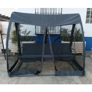 Outdoor Swing Hammock Sun Day Bed Patio Cover Rocking Bench Seat Garden Lounger - Image 3