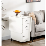 Kitchen Dining Table Small Breakfast Desk Folding Butterfly Drop Leaf Wheel Room