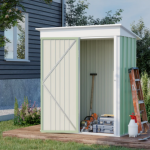 Metal Garden Shed Outdoor Utility Bike Storage Large Patio Unit Tool Cabinet Box