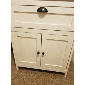 Shabby Chic Cupboard Vintage French Style Storage Side Cabinet Wooden Sideboard - Image 3