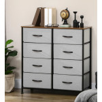 Industrial Chest Drawers Rustic Metal Sideboard Large Vintage Storage Cabinet
