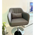 Modern Vanity Chair Dressing Table Stool Retro Swivel Office Accent Armchair Bar Seat