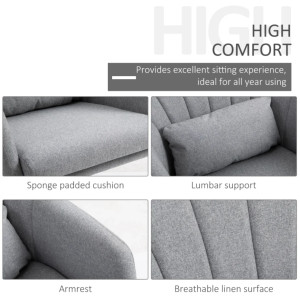 Modern Vanity Chair Dressing Table Stool Retro Swivel Office Accent Armchair Bar Seat - Image 4