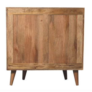 Nordic Chest Drawers Vintage Scandinavian Cabinet Unit Large Bedside Table - Image 3
