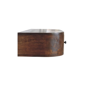 Floating Console Table Large Wall Writing Desk Mid Century Nordic Dressing Unit - Image 3
