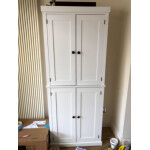 Modern Kitchen Cupboard Large Storage Cabinet Tall Larder Pantry Dresser Unit