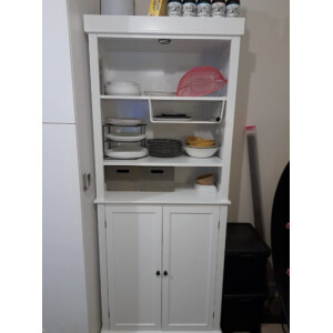 Modern Kitchen Cupboard Large Storage Cabinet Tall Larder Pantry Dresser Unit - Image 6