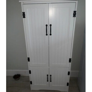 Kitchen Larder Unit Free Standing Cupboard Storage Pantry Shelf Cabinet Dresser - Image 3