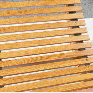 Rustic Sun Lounger Outdoor Garden Rocking Chair Wooden Patio Day Bed Swing Seat - Image 4