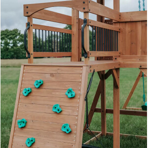 Kids Garden Playhouse Large Wendy Tree House Wooden Playcentre Slide Swing Set - Image 8