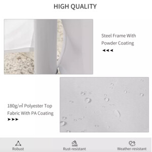 Large Marquee Tent Heavy Duty Gazebo Garden Waterproof Wedding Party Sun Awning - Image 4