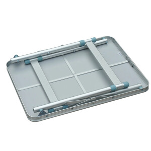 Small Folding Table BBQ Camping Picnic Side Outdoor Garden Furniture Metal Patio - Image 3