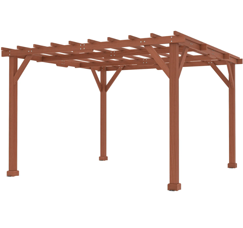 Large-Pergola-Canopy-Wooden-Garden-Plant-Trellis-Structure-Kit-Patio-Sun-Shade