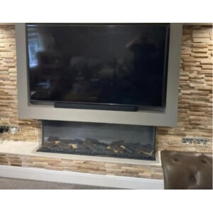 Teak Wood Wall Cladding Panels Rustic Wooden Decorative 10x 3D Industrial Tiles - Image 3